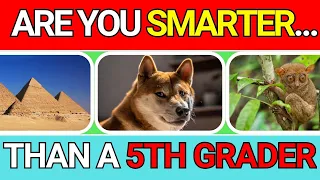 Are You Smarter Than a 5th Grader? | General Knowledge Quiz Trivia 11 |  2024