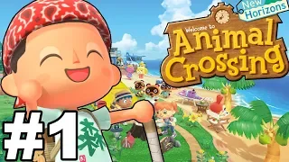 Playing "Animal Crossing" for the FIRST time! *I'm addicted*