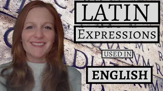 COMMON LATIN EXPRESSIONS USED IN ENGLISH |  English vocabulary | Top Latin words used in English