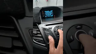 reset pression pneus Ford Fiesta