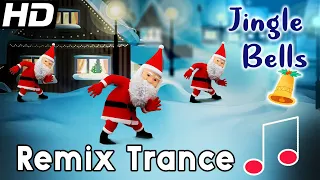 JINGLE BELLS - 🎅CHRISTMAS STATUS 2023🎄 | Trance Remix | Happy New Year 2024 DJ 🎁|