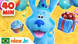 Pistas de Blue e Você | 40 MINUTOS de festa com a Blue e o Josh | Nick Jr. em Português