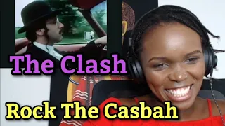 African Girl First Time Reaction to The Clash - Rock The Casbah