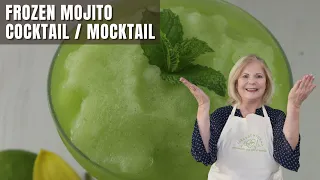 Frozen Mojito Cocktail or Mocktail