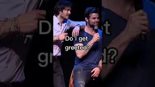 Daniel: Do I get greeted? #danielgillies#iansomerhalder#tvd#to#funny##thevampirediaries#shorts