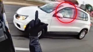 STUPID, CRAZY & ANGRY PEOPLE VS BIKERS 2019 [Ep.#826] UBER DRIVER GETS MAD!!!