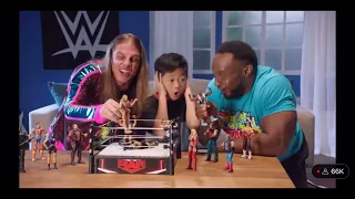 WWE action figures ad, 2022 Mattel toys (I HAVE A SV, LINK BELOW)
