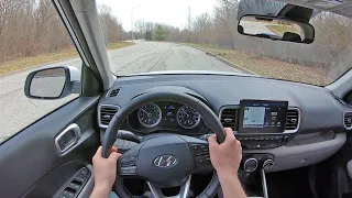 2020 Hyundai Venue SEL - POV Test Drive (Binaural Audio)