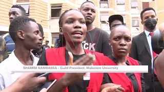 Makerere University students protest over online classes