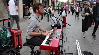 Andrés S Macnamara Live cover of Let It Be from Grafton Street Dublin