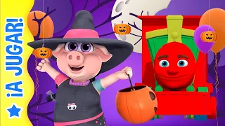 🎃 ¡Tren de Disfraces de Halloween y Más Juegos en La Granja de Zenón! 🎃 #Halloween | A Jugar