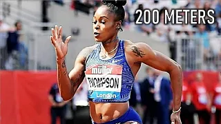 Elaine Thompson-Herah Makes 200 Meter Debut || 2023 Tom Jones Invite