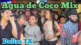 Astros de America en Dallas Texas. Agua de Coco Mix. La Carreta Salvadoreña Restaurante 2022