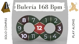 Solo compás (flamenco metronome) Buleria168 Bpm