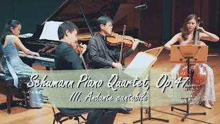 Schumann Piano Quartet in E flat Major, 3rd movement | More than Music