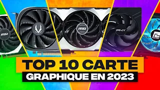 TOP 10 CARTE GRAPHIQUE Gamer en 2023