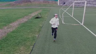 Мовсар Евлоев - тренировка на стадионе в Ингушетии (2020)