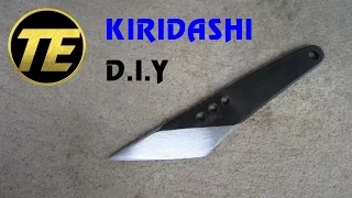 Knife making - Making a Kiridashi knife