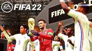 FRANCE vs ITALY // Final World Cup 2022 FIFA 22 PS5 MOD Reshade HDR Next Gen #07