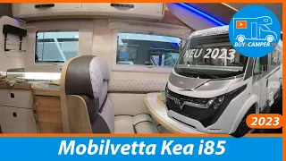 NEW INTEGRATED from ITALY | Mobilvetta Kea i85 | 2023 | Exclusive Design | Caravan Salon Dusseldorf