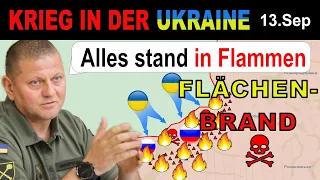 13.Sep: Flächenbrände erleichtern ukrainischen Vorstoß | Ukraine-Krieg