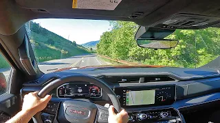 2023 GMC Sierra AT4X AEV POV Drive Review