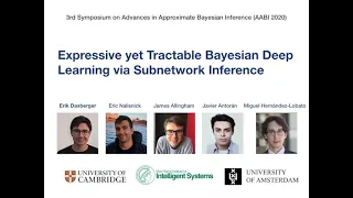 Expressive yet Tractable Bayesian Deep Learning via Subnetwork Inference (AABI 2020)