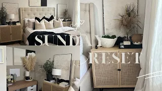 Sunday Reset: Spring Cleaning a deep clean bedroom refresh