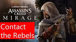 ASSASSIN'S CREED MIRAGE Contact the Rebels Walkthrough Gameplay