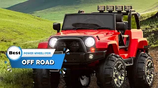 Top 5 Best Power Wheels for off Road Review in 2023 | Hot Wheels Jeep Wrangler