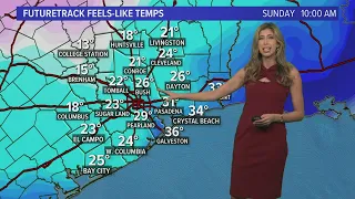 Houston forecast: Freezing temps coming Sunday morning