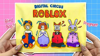 [🐾paper diy🐾] Roblox 로블록스 Digital Circus Pregnant Blind Bag Compilation 블라인드백 | ASMR Paper DIY