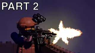 Lego Call of Duty Modern Warfare US Embassy Attack Scene - Stop Motion Animation - Part 2