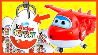 Супер крылья. Игровой автомат. Киндер сюрприз. Super Wings. Kinder Surprise. 슈퍼 날개