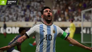 Final World Cup 2022 - Argentina vs. França I Messi vs Mbappe I EA Gameplay FIFA 23 [4K60]