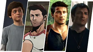Nathan Drake Evolution in Games, Movies & Commercials