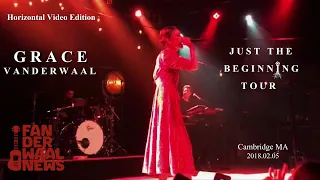 Grace VanderWaal ↔️ JTB Tour Cambridge MA (Horizontal Video Ed.) • 2018.02.05