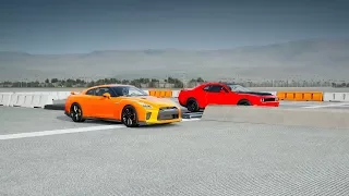 2018 Dodge DEMON vs 2017 Nissan GT-R DRAG RACE! | Forza 7