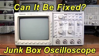 Junk Box Oscilloscope, Can It Be Fixed?