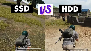 SSD vs HDD Speed Test, Testing PUBG | 2020|