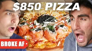$5 Pizza Vs. $850 Pizza
