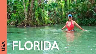 The best Florida springs 😍: canoeing at Rock Springs - WOW