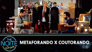 Murilo Coutorando disputa com Vitor Metaforando | The Noite (15/11/21)