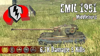 EMIL 1951  |  6,7K Damage 5 Kills  |  WoT Blitz Replays