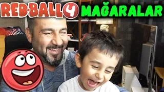 REDBALL 4 MAĞARALAR DEVAM! | KIRMIZI TOP OYNUYORUZ