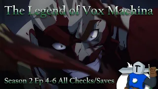 Vox Machina Season 2 Ep4-6 All Checks/Saves