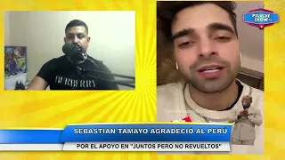 SEBASTIAN TAMAYO AGRADECIÓ AL PERÚ POR ASISTIR A JUNTOS PERO NO REVUELTOS. EXTRAÑARÁ A SHIRLEY ARICA