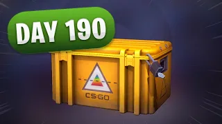 Opening a CSGO Case til a gold appears - DAY 190 #Shorts