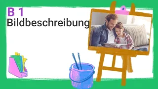 🖼Часть 9. Описание картинки✏️Немецкий язык уровня b1. Bildbeschreibung.