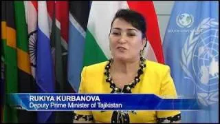 Interview with Rukiya Kurbanova Deputy Prime Minister of Tajikistan